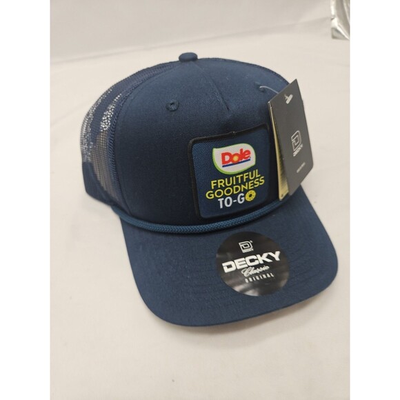 Dole Fruitful Goodness To Go Navy Blue Adjustable Hat - Picture 5 of 9